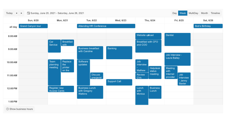 Blazor Scheduler Improvements