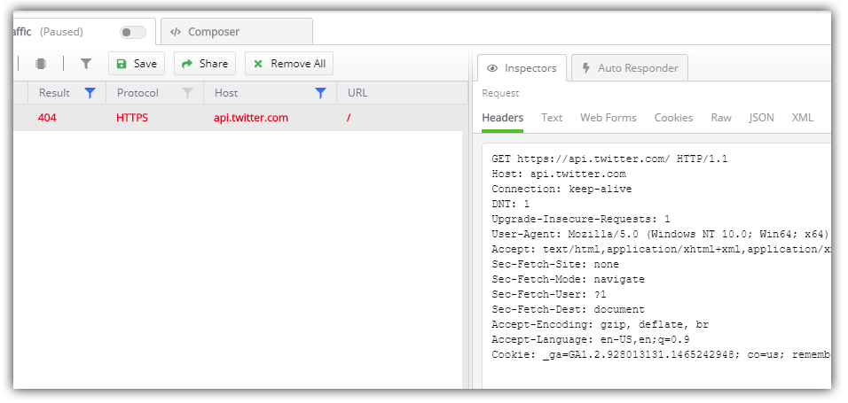view filtered results