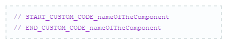 screen builder custom code]