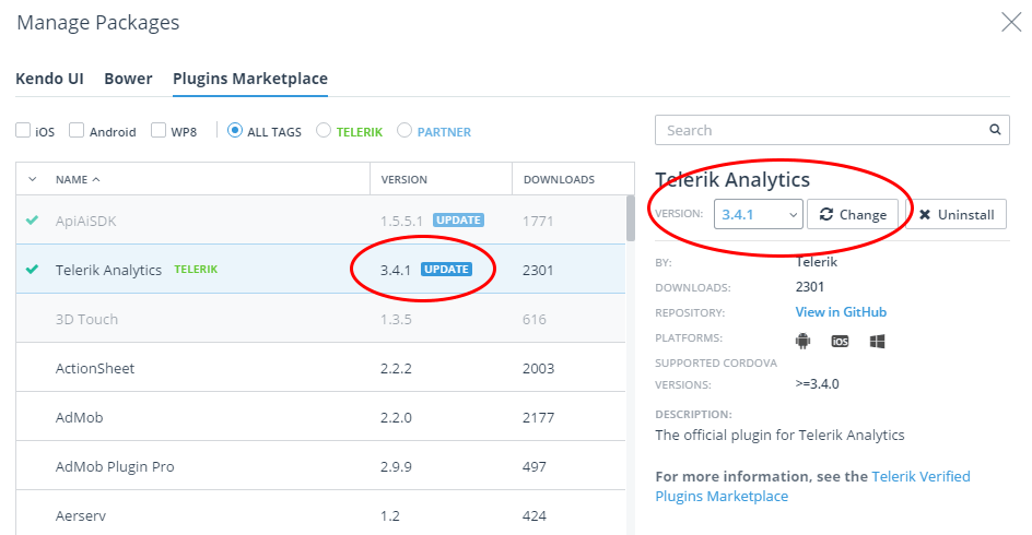 updating cordova marketplace plugins updating cordova marketplace plugins