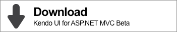 Download Kendo UI for ASP.NET MVC Beta