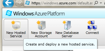 New Hosted Service