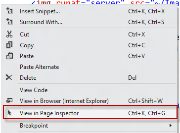VS11 Page Inspector