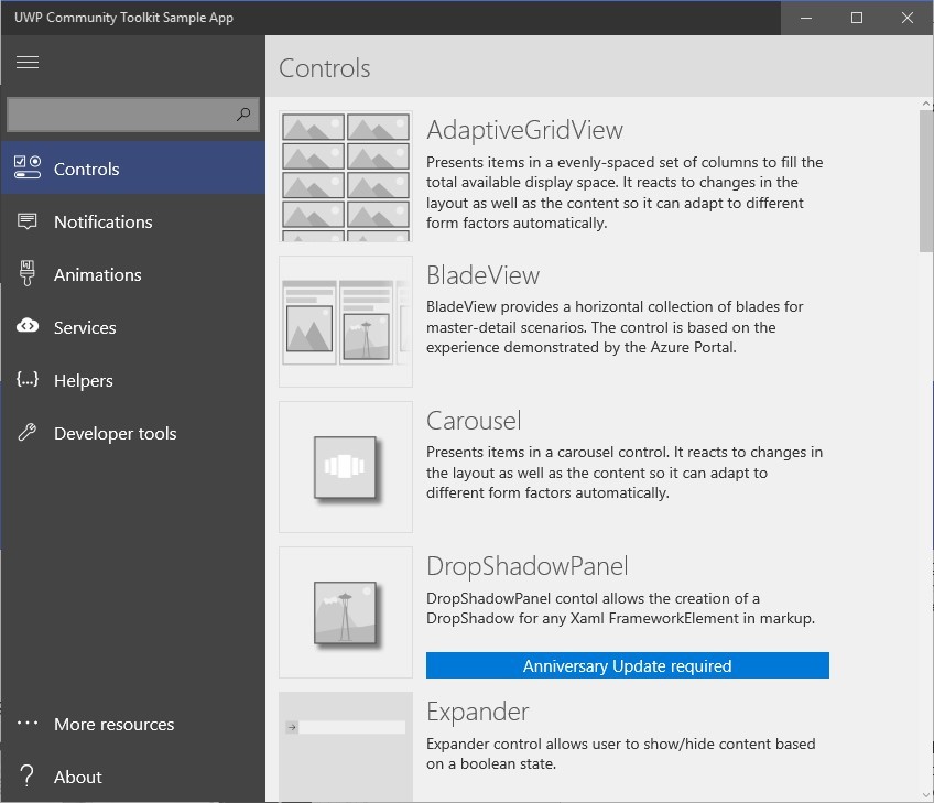 UWP Community Toolkit UWP Community Toolkit
