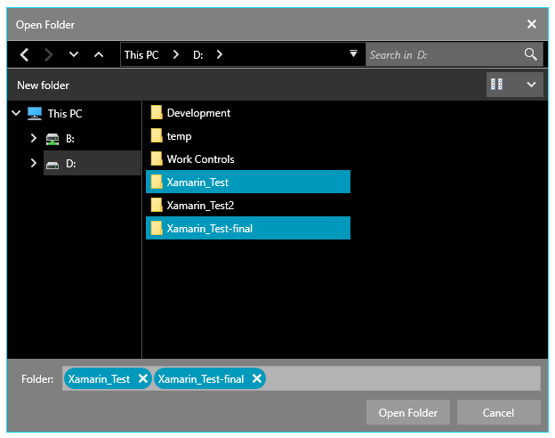 Telerik UI for WPF—Drive-Directory Filtering Telerik UI for WPF—Drive-Directory Filtering