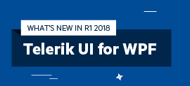 Telerik UI for WPF R1 2018 Fluent Theme, PivotGrid, FileDialogs &amp; More_270x123