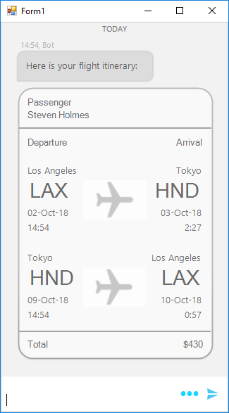 Build a WinForms Chatbot: Key Features of Our Chat Control