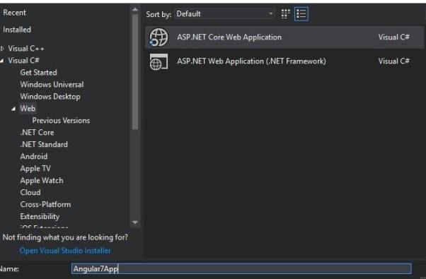 ASPNET Core Web App ASPNET Core Web App