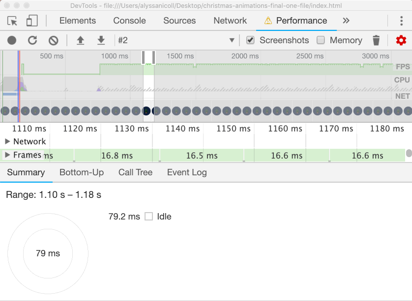 gif scrubbing through frames of “good” drawing in css