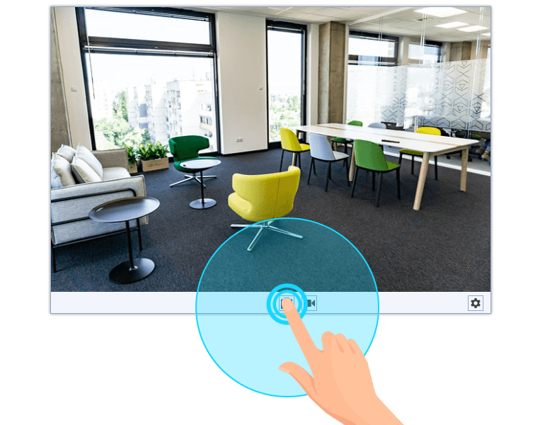 WebCam Touch Support