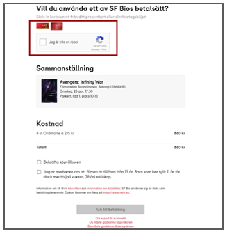 Buying a Movie Ticket