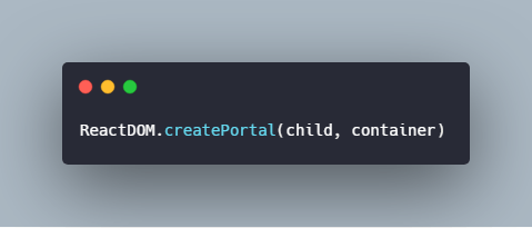 Create Portal Create Portal