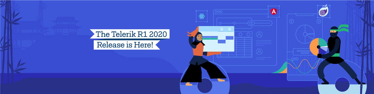Telerik Kendo UI R1 2020 Release_1200x303