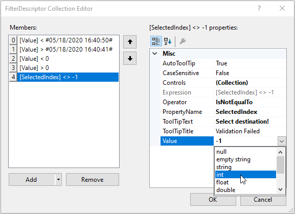 Defining Validation Logic for Destination 3 Defining Validation Logic for Destination 3