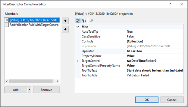Specifying the Values Specifying the Values