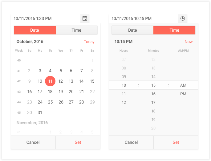 Kendo UI for Angular DateTimePicker Component Kendo UI for Angular DateTimePicker Component