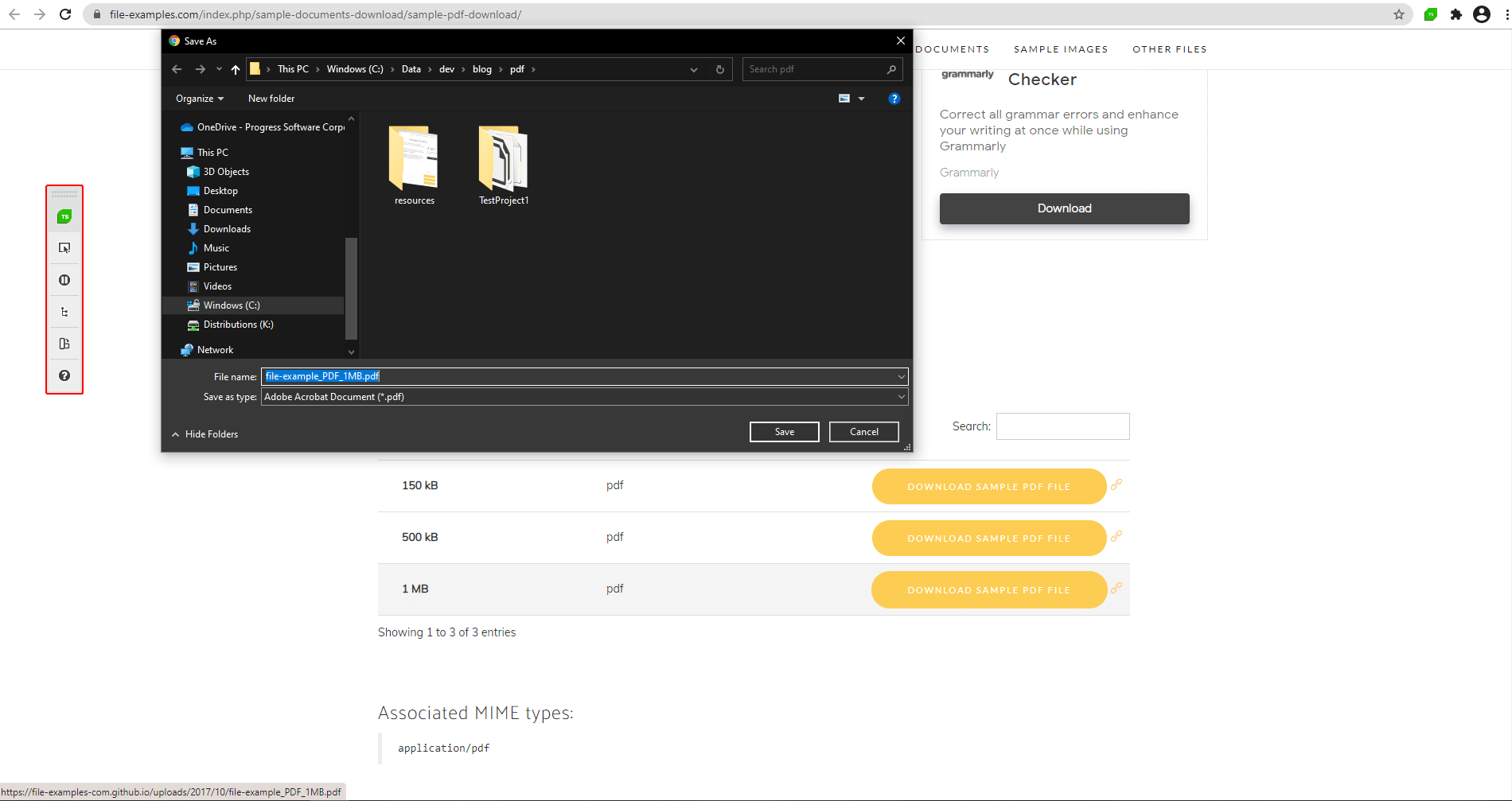 Download and Save PDF Automate PDF Testing - Download and Save