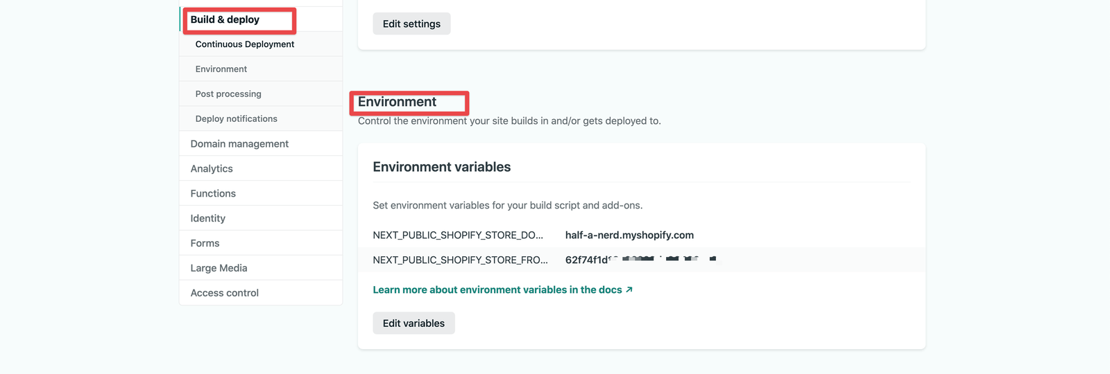 set environment variable on Netlify Set environment variable on Netlify