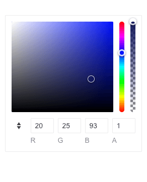 Telerik UI for Blazor Color Gradient Component Telerik UI for Blazor Color Gradient Component