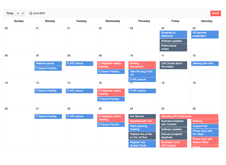 KendoReact Scheduler Component - Adaptive Slot Height KendoReact Scheduler Component - Adaptive Slot Height
