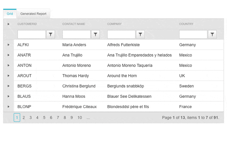 Telerik UI for ASP.NET AJAX and Telerik Reporting Integration Telerik UI for ASP.NET AJAX and Telerik Reporting Integration