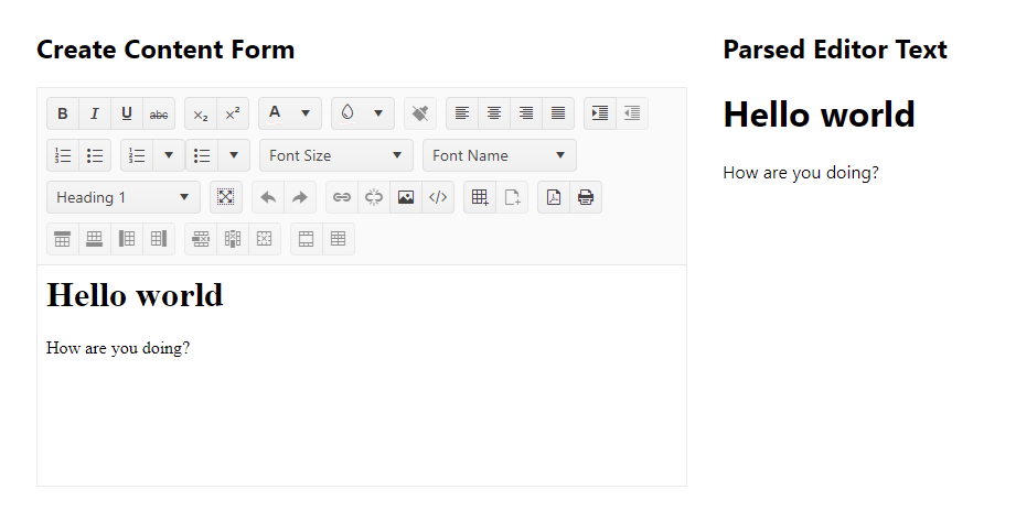 React Editor React Editor
