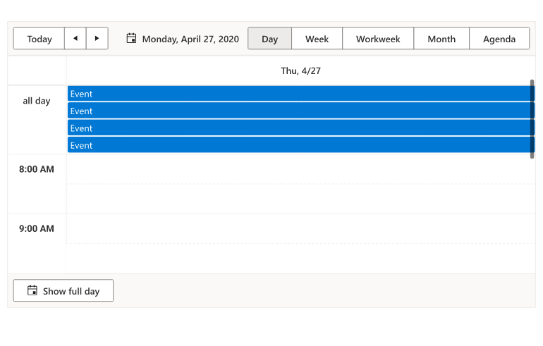 Fluent theme Fluent theme