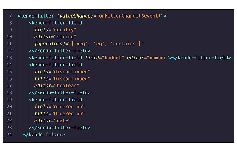 Angular Filter: Support for Declarative Initialization Angular Filter: Support for Declarative Initialization