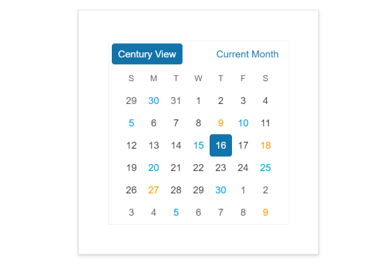 Telerik Blazor Calendar-Header-Template Telerik Blazor Calendar-Header-Template