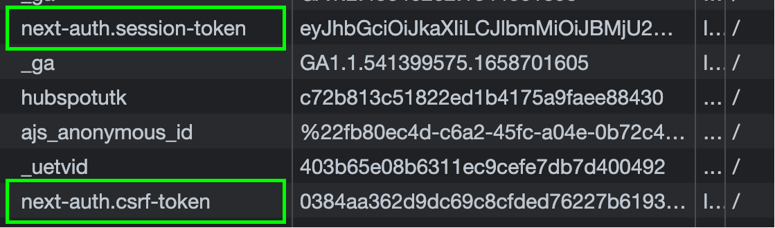 next-auth-token-cookie next-auth-token-cookie