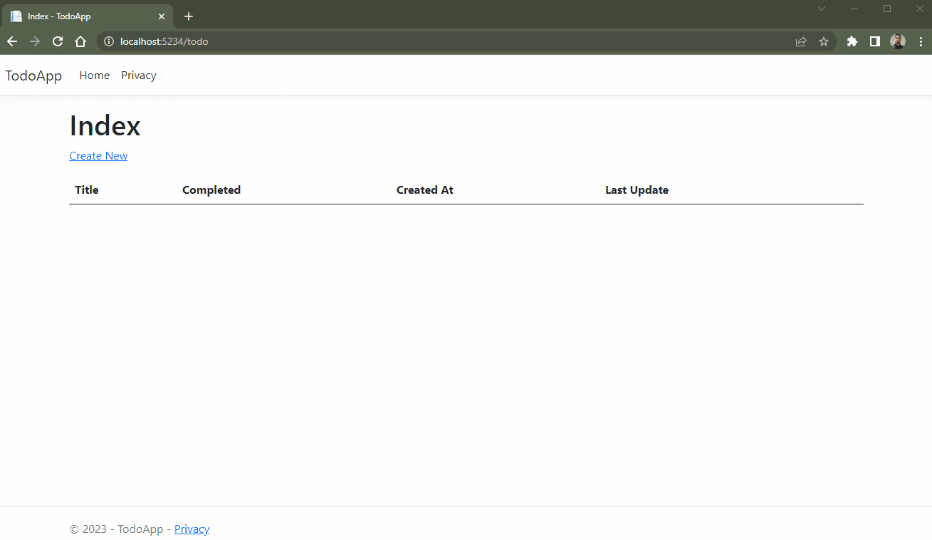 executing crud functions Executing CRUD Functions