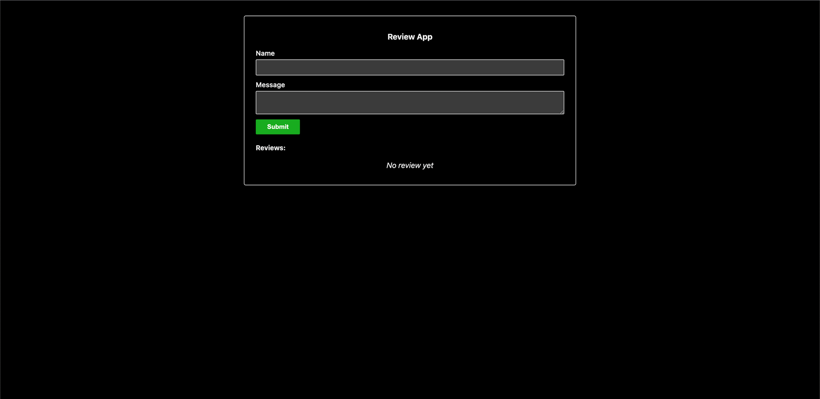 Form component