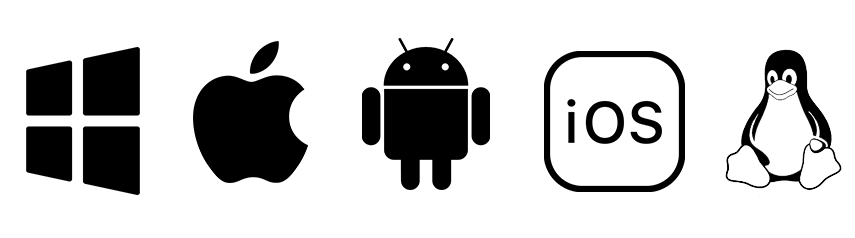 Windows  Apple  Android  iOS  Linux