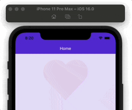 FadeTo Example A heart fades on