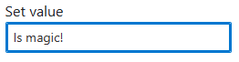 Texbox is surrounded with a thin blue border