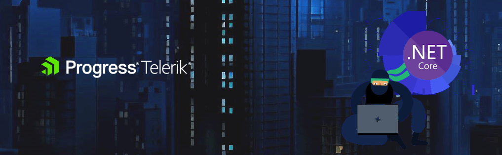 telerik ninja and .net core