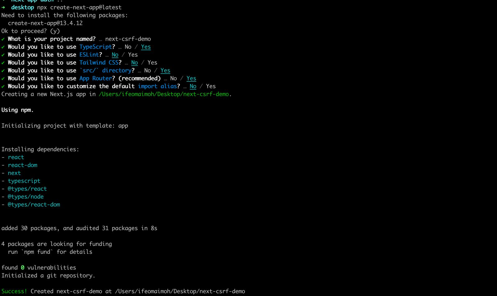 Next.js set up Next.js set up