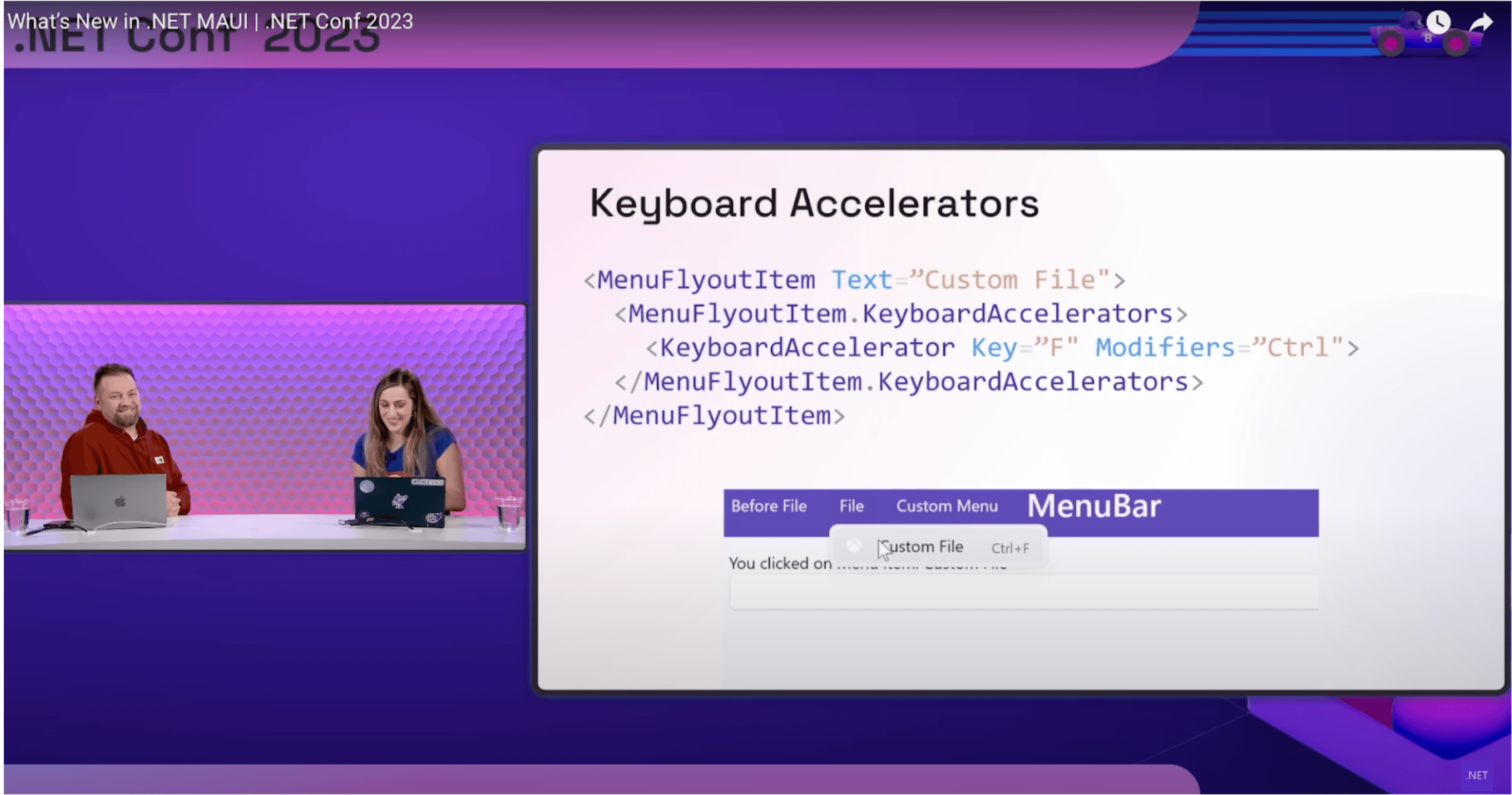 Keyboard accelerators Keyboard accelerators