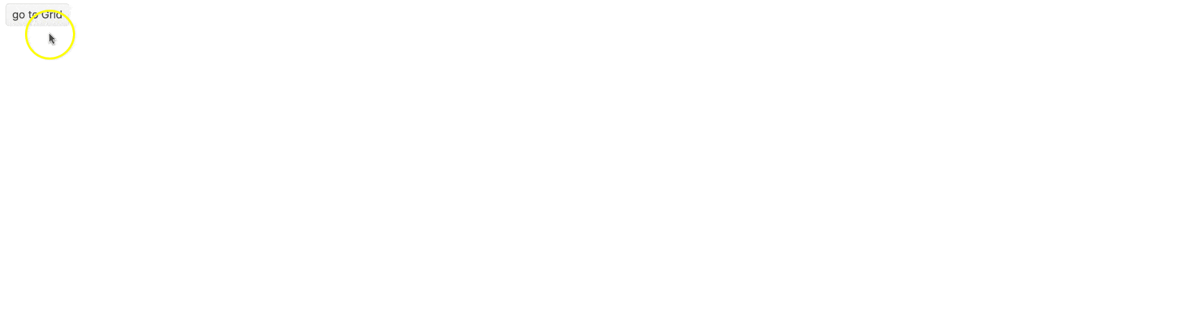 User clicks 'Go to grid' button. Something went wrong! Try again button - grid loads