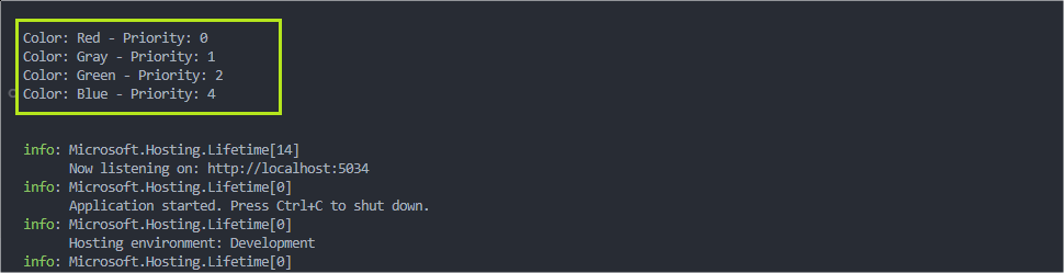 Min-Heap Min Heap - color red priority 0, color gray priority 1, color green priority 2, color blur priority 4