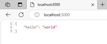 Fastify Server Basic Response