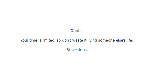Random Quote