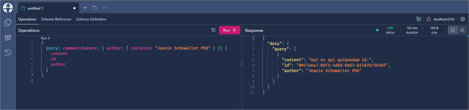 graphql filtering data GraphQL filtering data