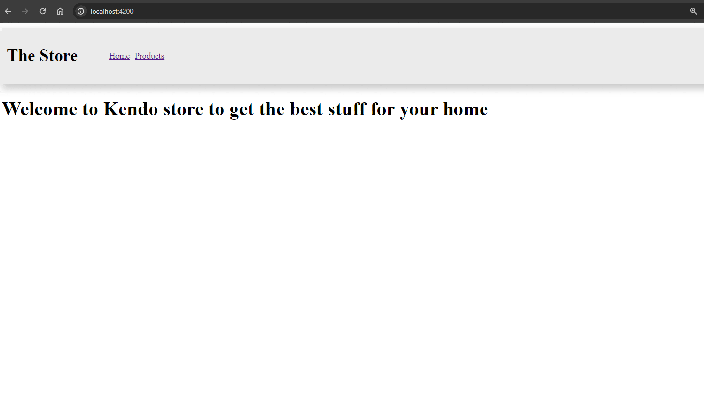 Products page first loads 'No products' but then the products load in