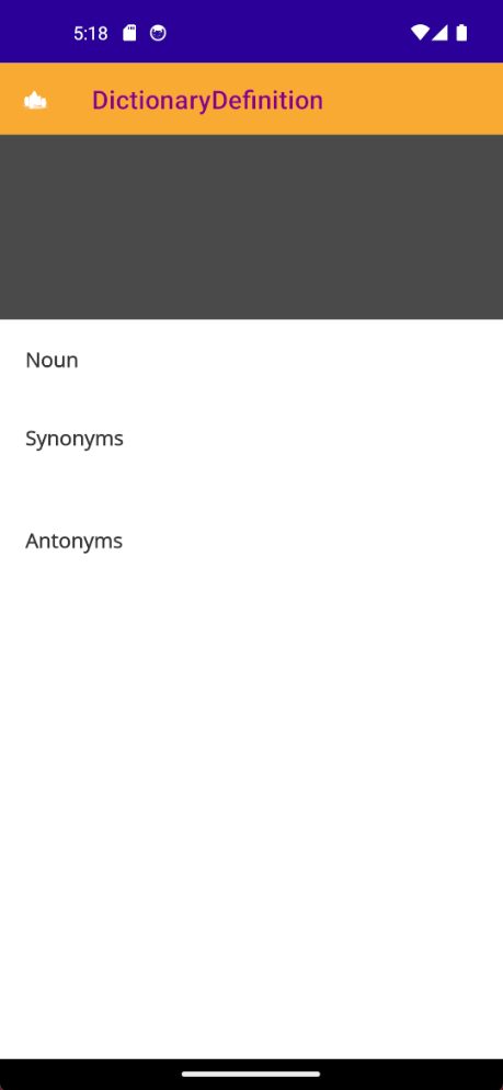Dictionary Definition Empty page Dictionary Definition Empty page