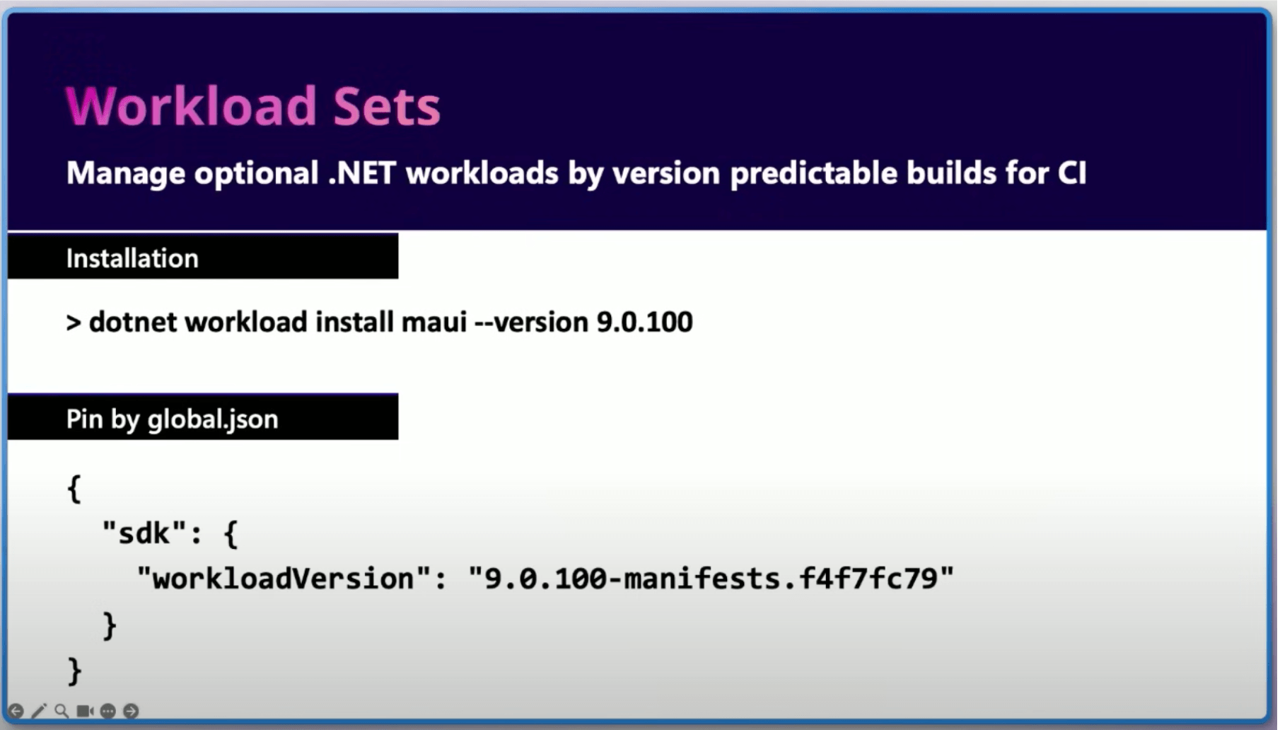 Workloads Set