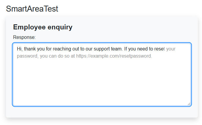 Integrating Smart TextArea into a Blazor project