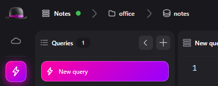 New query
