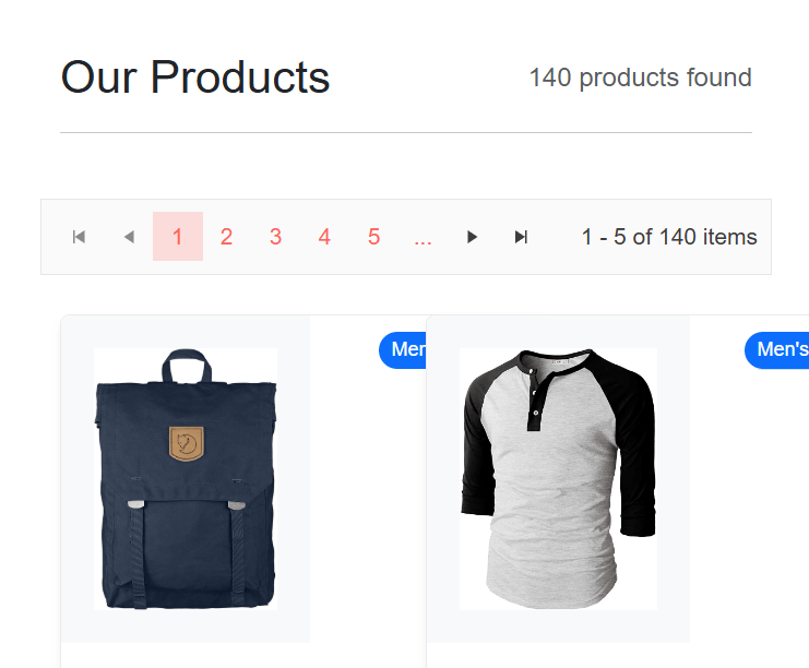 Adjusting the number of page buttons shown in the UI through the ButtonCount property for a more tailored navigation experience