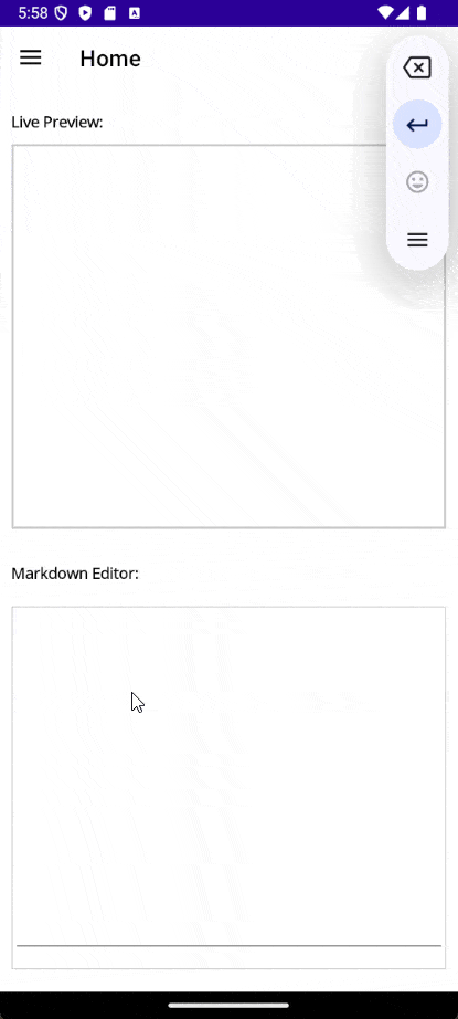 Interactive Markdown Code Viewer in Action
